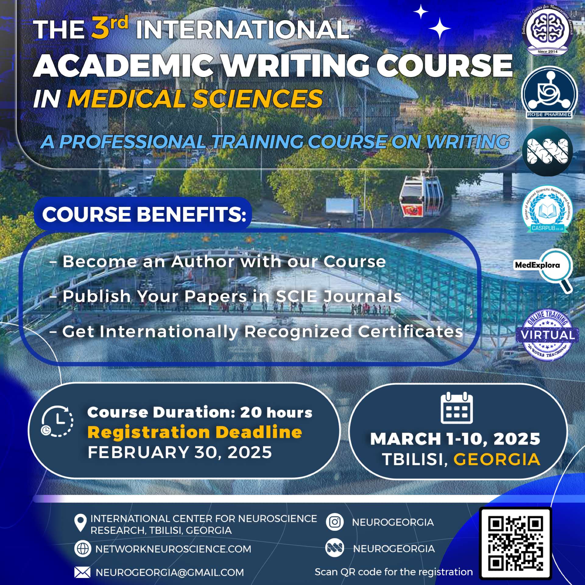 The 3rd International Academic Writing Course in Medical Sciences